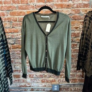 Parker Blue Cashmere Sweater